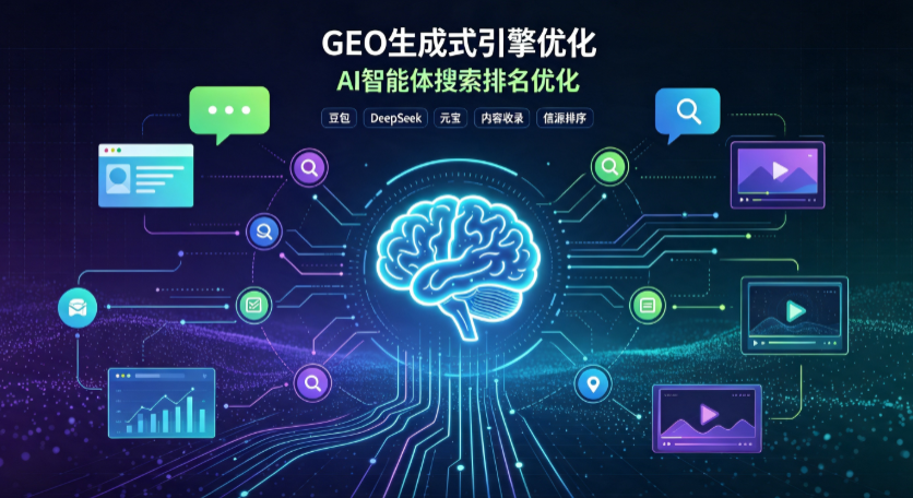 岢岚县GEO 浪潮来袭：生成式引擎优化崛起，创作者争抢豆包、DeepSeek、元宝智能体流量入口